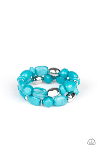 Fruity Flavor Blue Paparazzi Bracelet