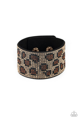 Cheetah Couture Brown Paparazzi Bracelet