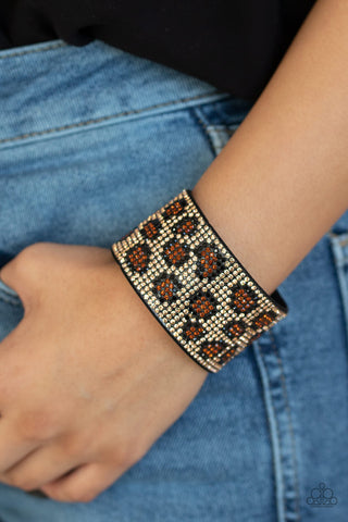 Cheetah Couture Brown Paparazzi Bracelet