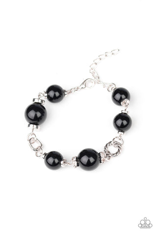 Boardroom Baller Black Paparazzi Bracelet