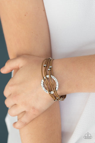 Magnetic Muse Brown Paparazzi Bracelet