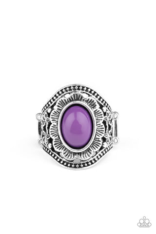 Garden Tranquility Purple Paparazzi Ring