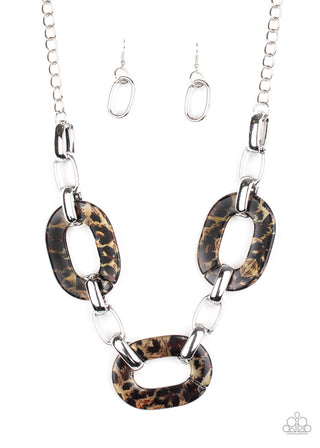 Sink Your Claws in Brown Paparazzi Necklace