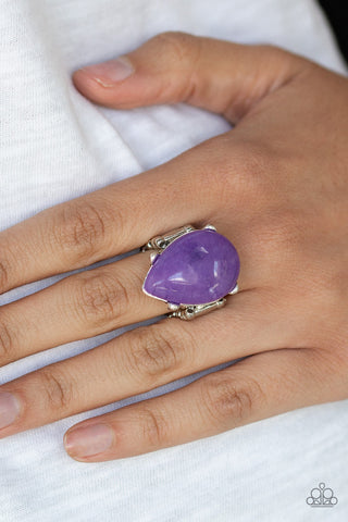 Mojave Minerals Purple Paparazzi Ring