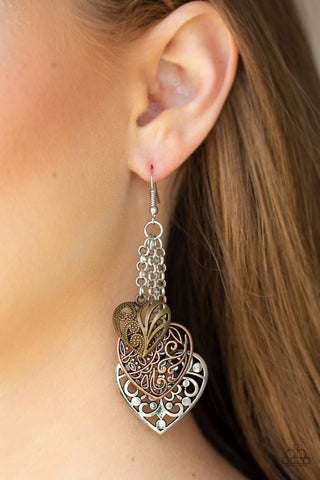 Once Upon a Heart Multi Paparazzi Earrings