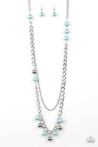 Modern Musical Blue Paparazzi Necklace