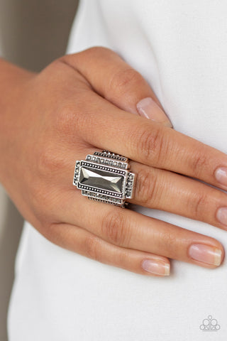 Empire Silver Paparazzi Ring