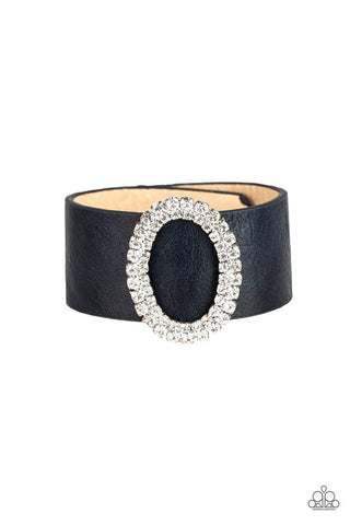 Center Stage Starlet Blue Paparazzi Bracelet