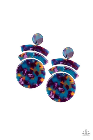 In the HAUTE Seat Multi Paparazzi Earrings