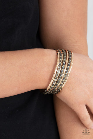 Back-to-Back Stacks Multi Paparazzi Bracelet