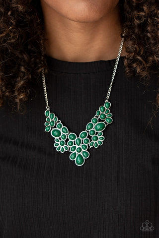 Bohemian Banquet Green Paparazzi Necklace