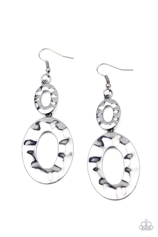 Bring on the Basics Black Paparazzi Earrings