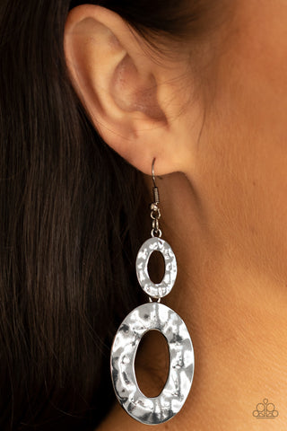 Bring on the Basics Black Paparazzi Earrings