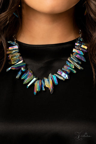 Charismatic - 2020 Zi Collection - Multi Oil Spill Statement Paparazzi Necklace