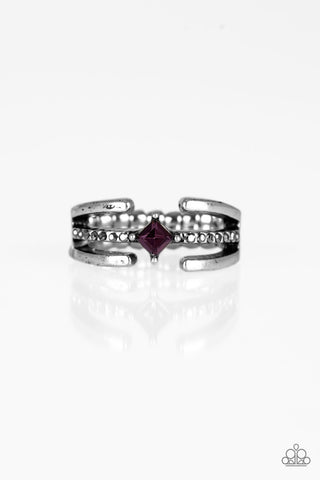 City Center Purple Paparazzi Ring