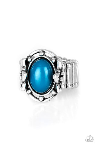 Color Me Confident Blue Paparazzi Ring