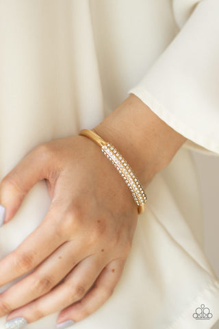 Day to Day Dazzle Gold Paparazzi Bracelet