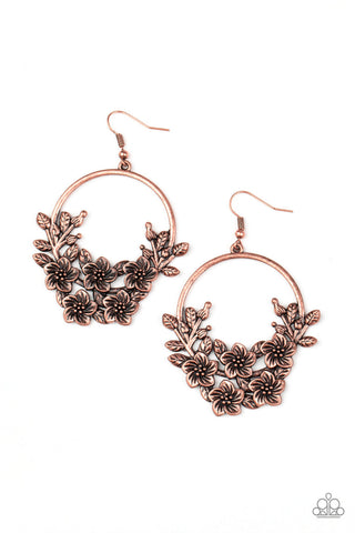 Eden Essence Copper Paparazzi Earrings