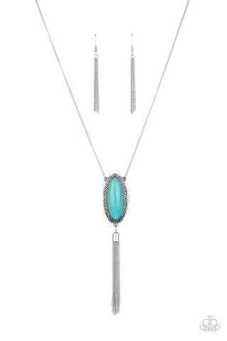 Ethereal Eden Blue Paparazzi Necklace