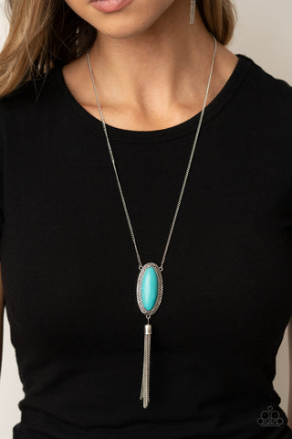 Ethereal Eden Blue Paparazzi Necklace