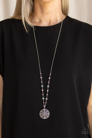 Everyday Enchantment Pink Paparazzi Necklace