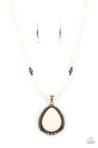 Evolution Brass Paparazzi Necklace