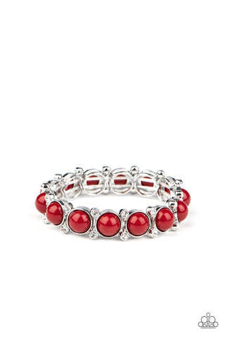 Flamboyantly Fruity Red Paparazzi Bracelet