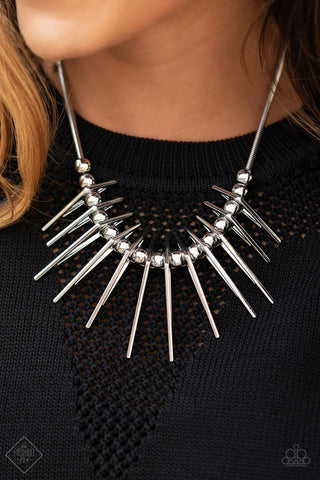 Fully Charged Silver Paparazzi Necklace