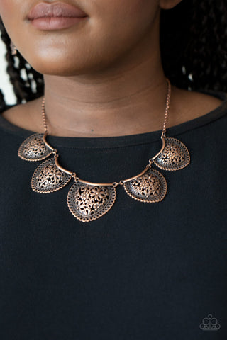Garden Pixie Copper Paparazzi Necklace