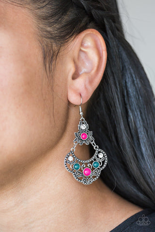Garden State Glow Multi Paparazzi Earrings