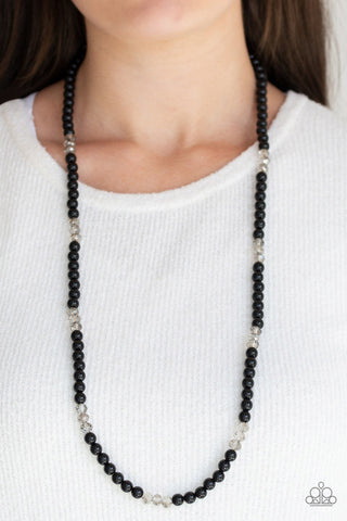 Girls Have More FUNDS Black Paparazzi Necklace