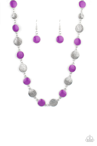 Harmonizing Hotspot Purple Paparazzi Necklace