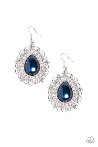 Incredibly Celebrity Blue Paparazzi Earrings