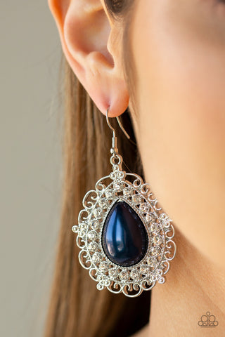 Incredibly Celebrity Blue Paparazzi Earrings
