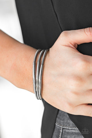 It's a Stretch Black Paparazzi Bracelet