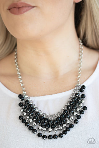 Jubilant Jingle Black Paparazzi Necklace