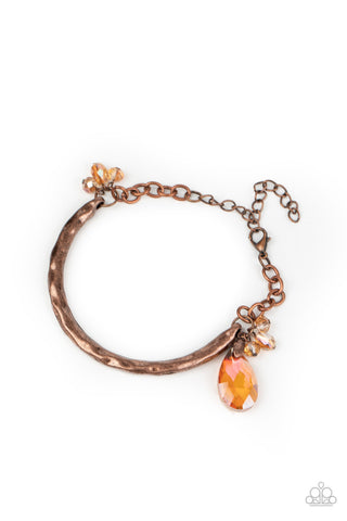 Let Yourself GLOW Copper Paparazzi Bracelet