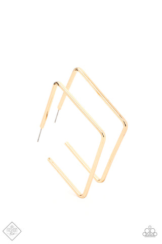 Material Girl Magic Gold Paparazzi Earrings
