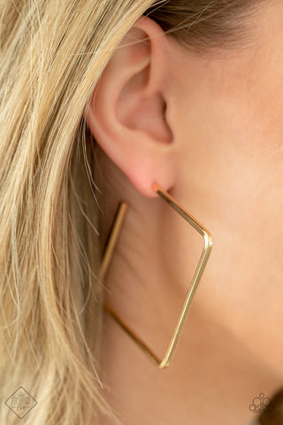 Material Girl Magic Gold Paparazzi Earrings