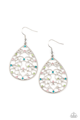 Midnight Carriage Multi Paparazzi Earrings