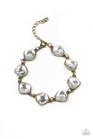 Perfect Imperfection Brass Paparazzi Bracelet