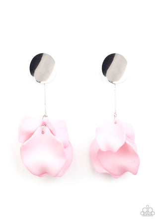 Petal Pathways Pink Paparazzi Earrings