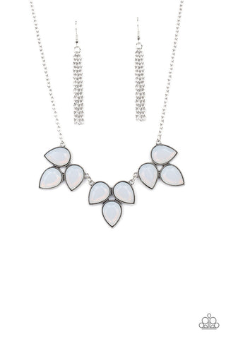 Prairie Fairytale White Paparazzi Necklace