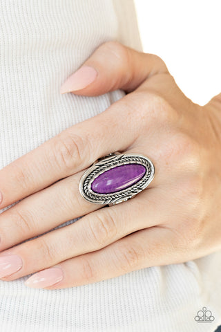 Primal Instincts Purple Paparazzi Ring