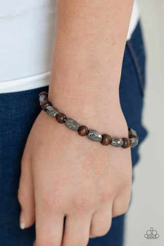 Resilient Brown Paparazzi Bracelet