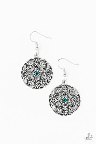 Rochester Royale Blue Paparazzi Earrings