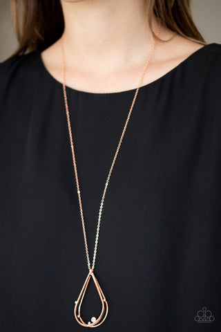 Royal REIGN-Storm Copper Paparazzi Necklace
