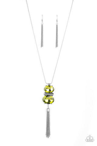 Runway Rival Green Paparazzi Necklace