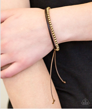 Mountain Mod Brass Paparazzi Bracelet