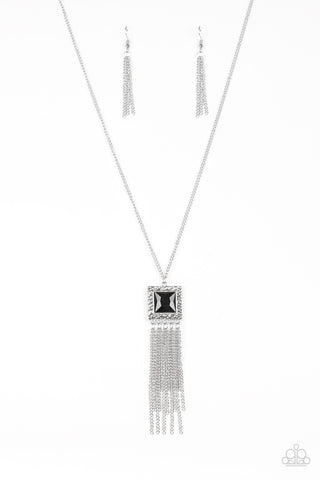 Shimmer Sensei Black Paparazzi Necklace